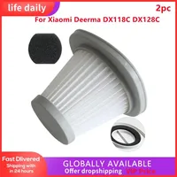 Filters For Deerma DX118C DX128C With Filter Sponge Vacuum Cleaner Accessories Handheld Cordless Replace For Home Clean