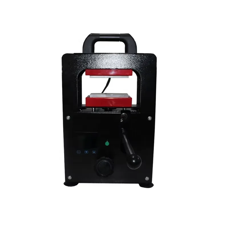 

New Product 2.4*4.7Inch Double Heat Press Machine Hydraulic 5 Ton Dual Heating Press Machine