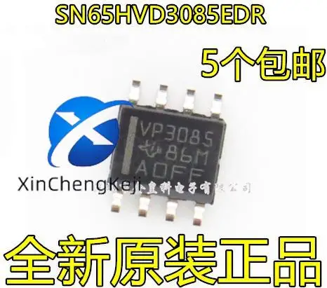

30pcs original new SN65HVD3085EDR SN65HVD3085ED interface transceiver SOP8