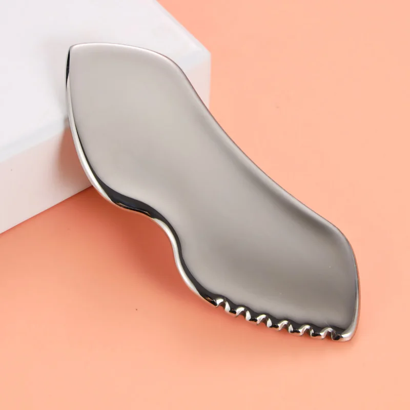 Stainless Steel Gua Sha Board Face Massager Guasha Massage Tool for Face Body Facial Scraping Plate SPA Muscle Guasha Scraper