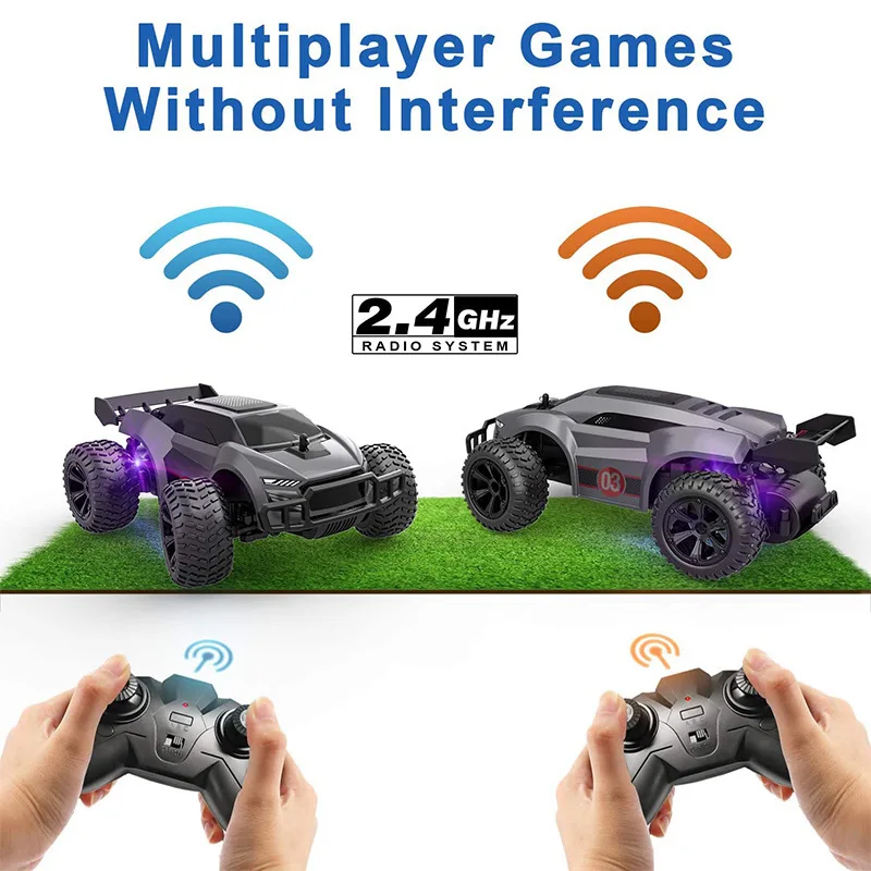 Rc Car Off-Road Car Toy Boy Gift Long Range Christmas Gift 2.4g Signal Anti-Interference Toys For Boys