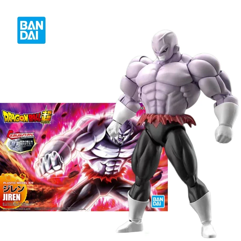 Bandai-Kit de modèle d'assemblage de figurine d'action Anime, Rise Standard Jiren, jouet d'ornement à collectionner, cadeau de fête, original, en stock