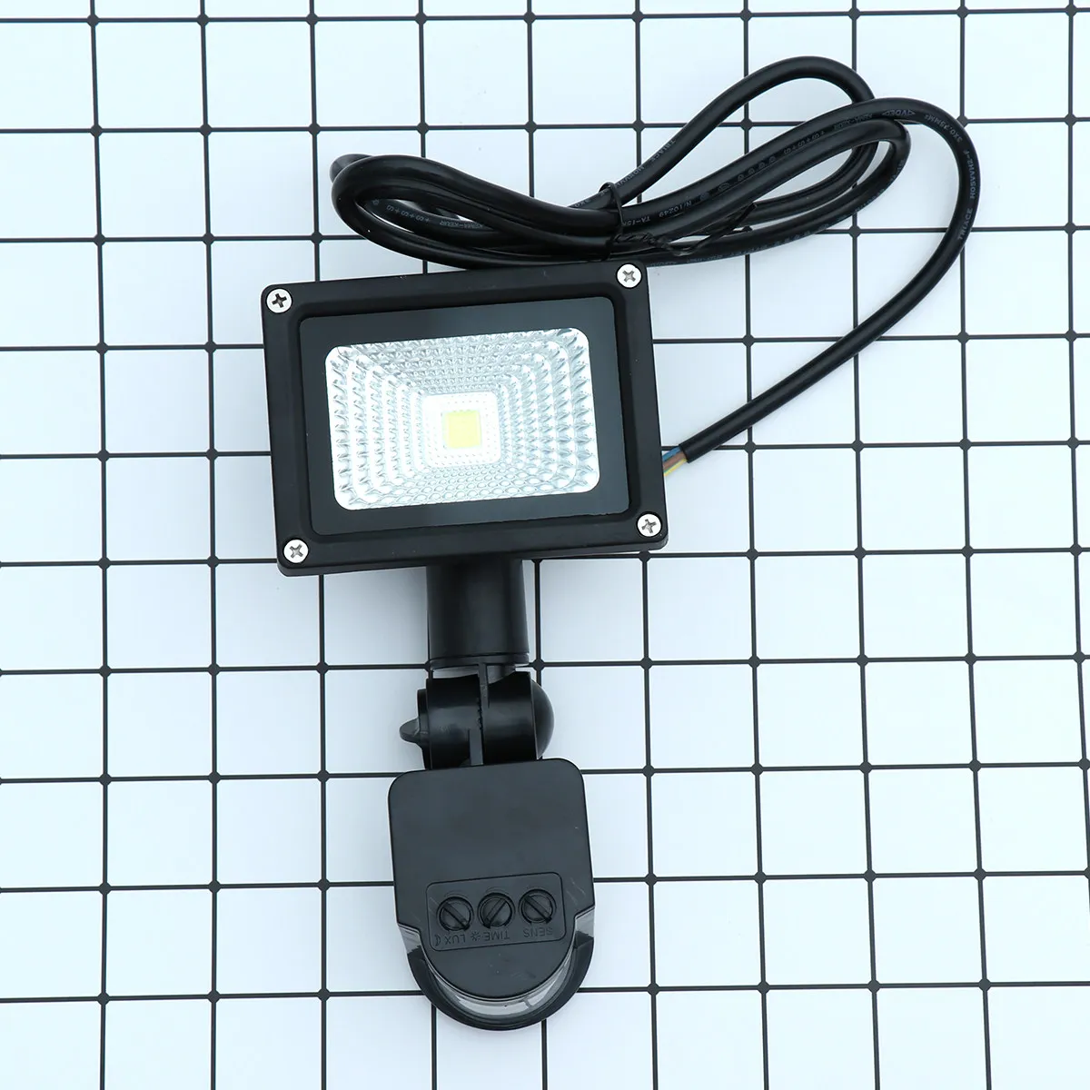 LED Flood Light Human Body Sensor 10W Waterproof Outdoor Garden Advertising Driveway Landscape Lighting Scenic Spot Hotel
