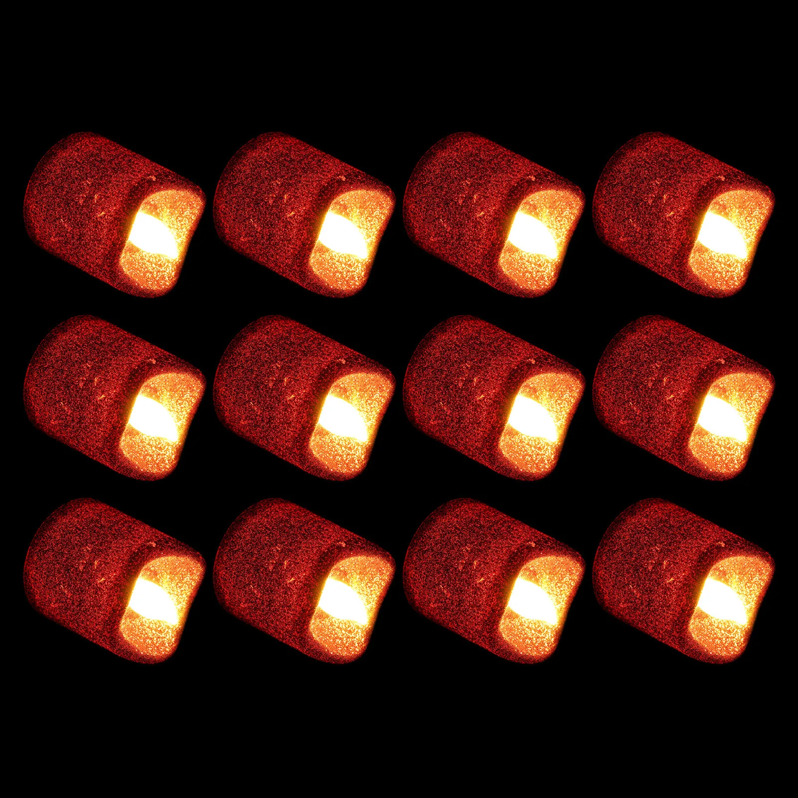 24 Piece Wave LED Flameless Candle Lights for Wedding Proposal Anniversary Party Home Decor