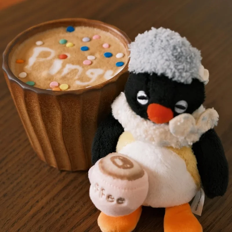 ของเล่นซีรีส์เพนกวินพินกุใหม่ ชุดอยู่บ้าน กระต่ายปิงก้า พวงกุญแจ จี้ห้อยกระเป๋า ของเล่นกอดอุ่นๆ น่ารัก ของขวัญน่ารัก