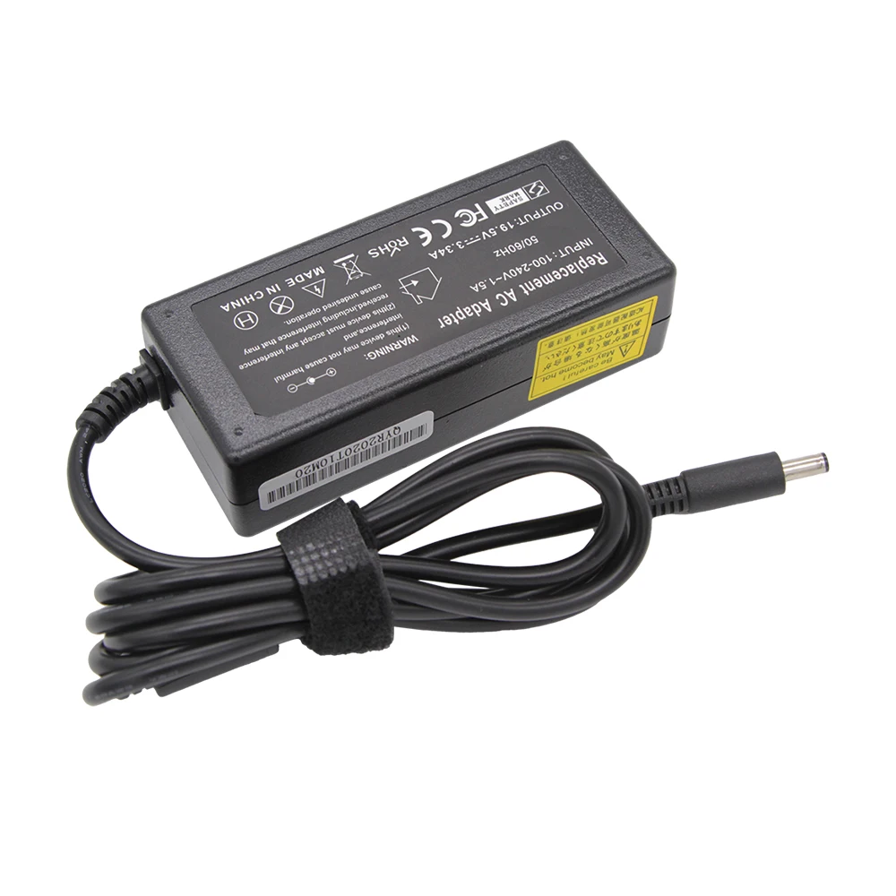 19.5V 3.34A 65W 4.5*3.0mm Laptop Charger Adapter For Dell Inspiron 15 3551 3552 3558 5551 5552 5555 5558 5559 7568 P28E P57G