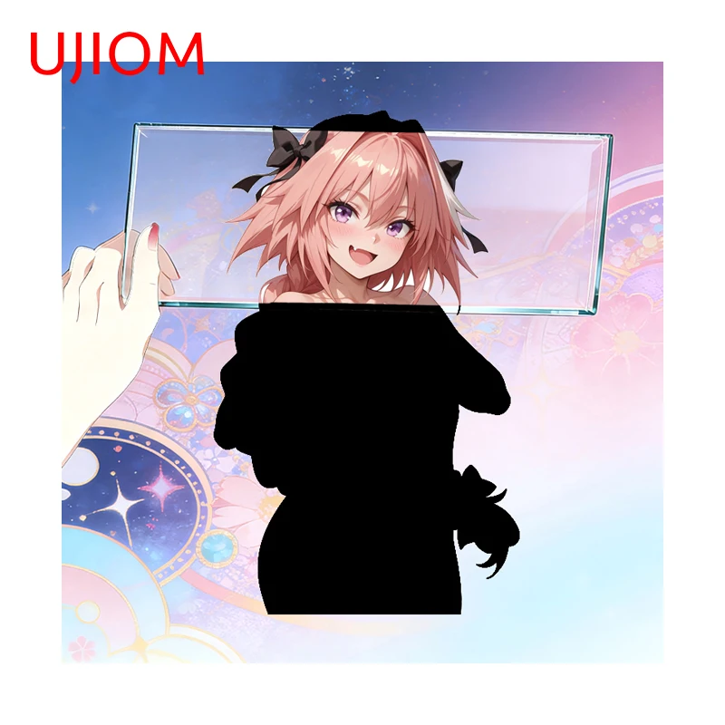 UJIOM Astolfo Wall Sticker Eye Catching Unique Scratch Proof Desk Bookshelf Decal Suitable For Trunk Wardrobe Decoration
