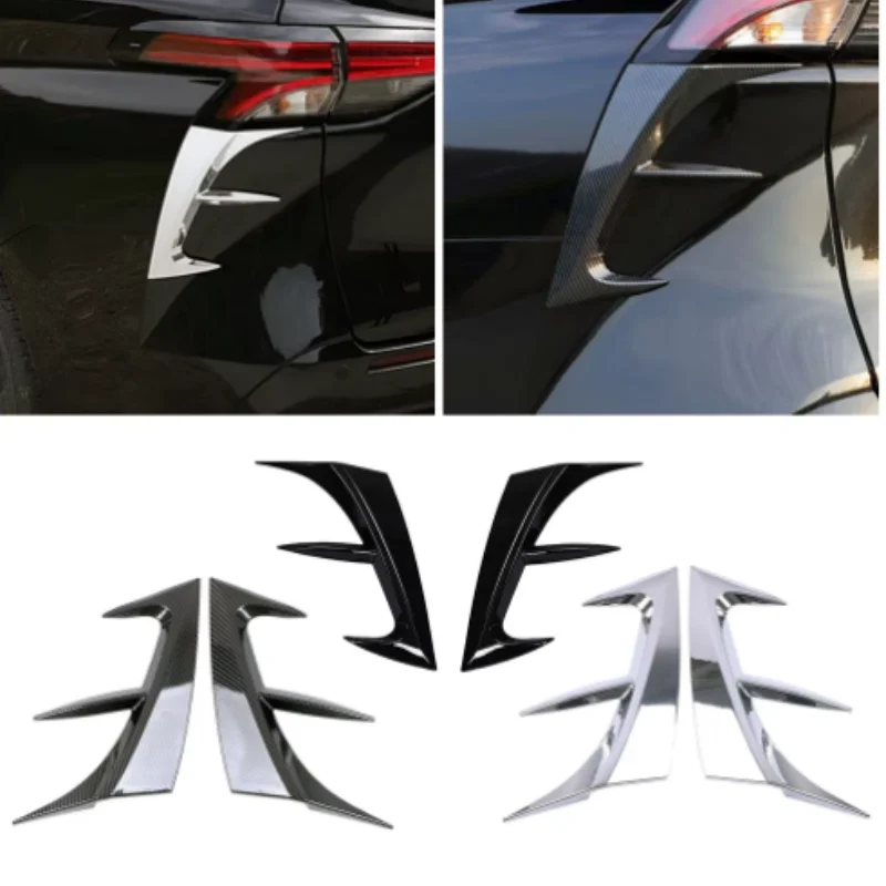 

Rear Tail Light Lamp Cover Trim ABS Eyebrow Car Accessories Decoration Frame For Toyota Sienna 2022 -2024