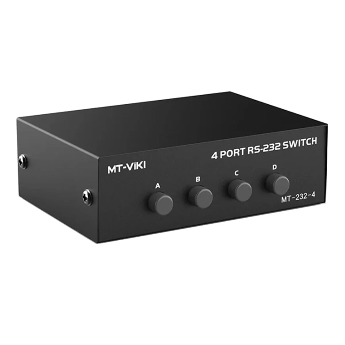 

X61A_RS232 Switch 4 in 1 Out RS232 Serial DB9 Pin Switcher 4x1 for PC