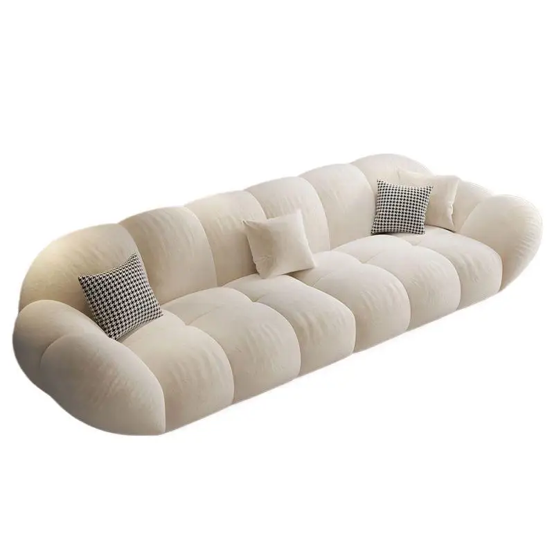 

French Cloud Cream Petal Sofa