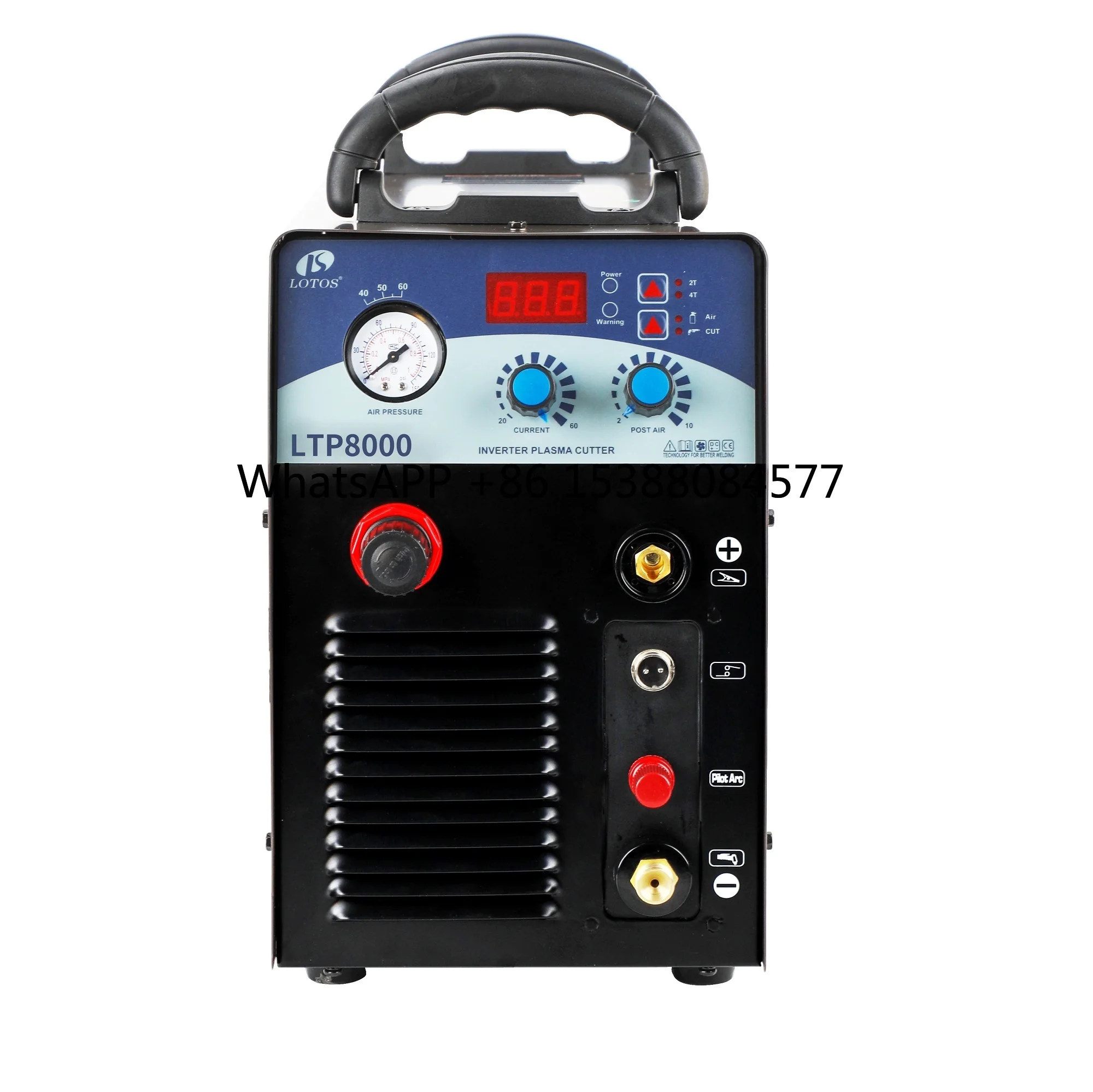 

Lotos LTP8000 Cut 80 Portable Plasma Cnc Lgk80 Igbt Metal Plasma Cutting Machine Price with 30 mm Clean Cut