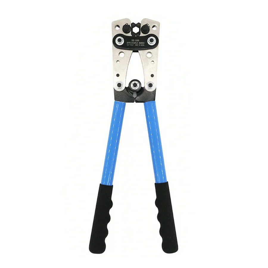 Crimping Plier 6-50mm2 1-10AWG Tube Terminal Crimper Multitool Battery Cable Lug Hex Crimp Tool Cable Terminal Plier Hand Tools