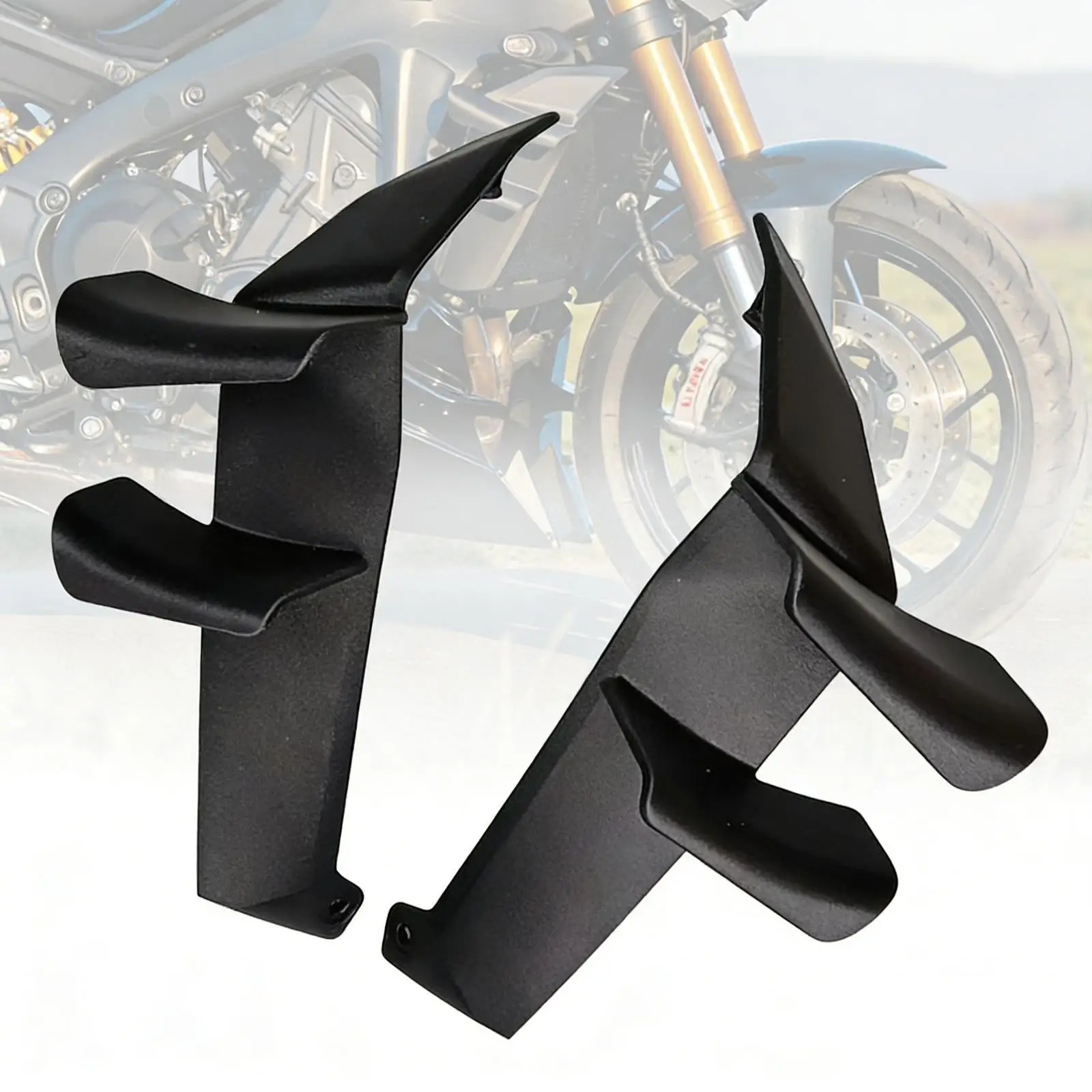 

Motorcycle Side Spoiler Plastic Aerodynamic Wing Fairing Parts Easy Installation Accessories for Yamaha MT 09 MT09 SP 2024 2025