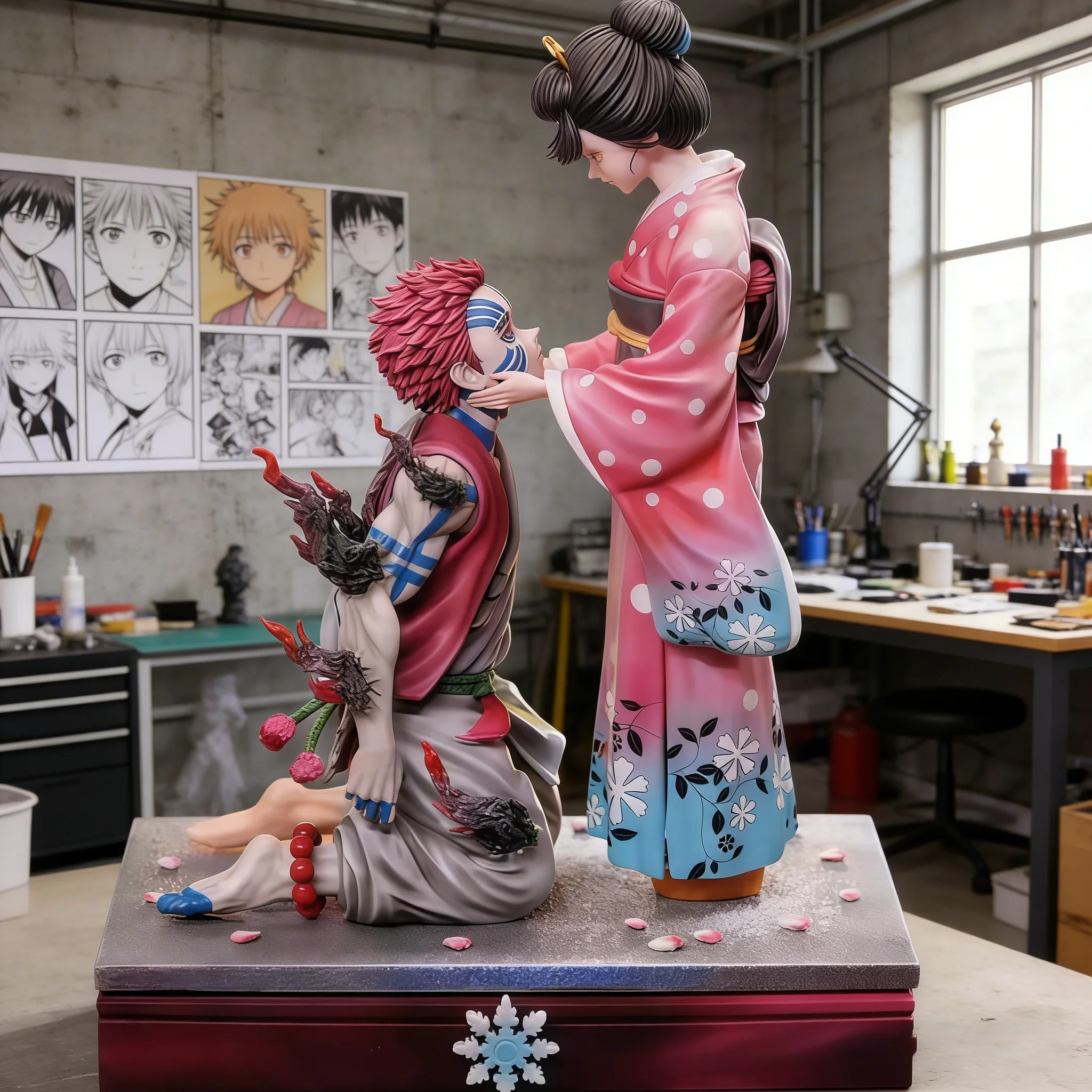 

Akaza Handmade ornaments, anime peripheral tables, trendy toys, gifts