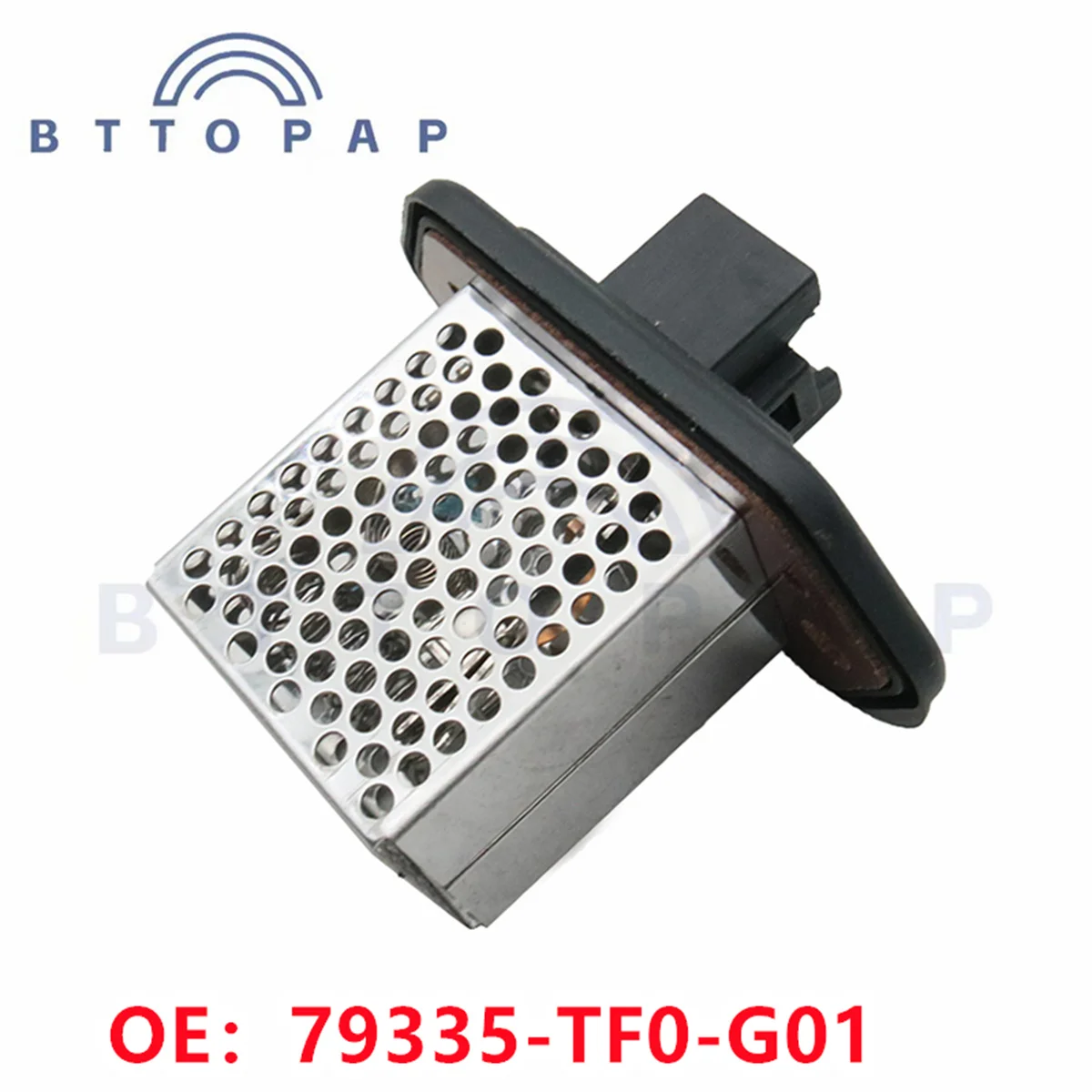 

79335TF0G01 79335-TF0-G01 Передний вентилятор радиатора кондиционера, сопротивление двигателя вентилятора для Honda Fit 1.5L L4 2009 2010 2011 2012