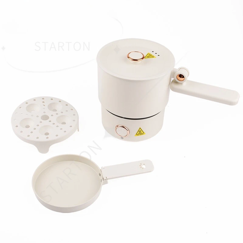 Multifunction Split Electric Hot Pot Food Steamer Frying Pan Grill Heater Soup Stew Boiler Porridge Rice Cooker