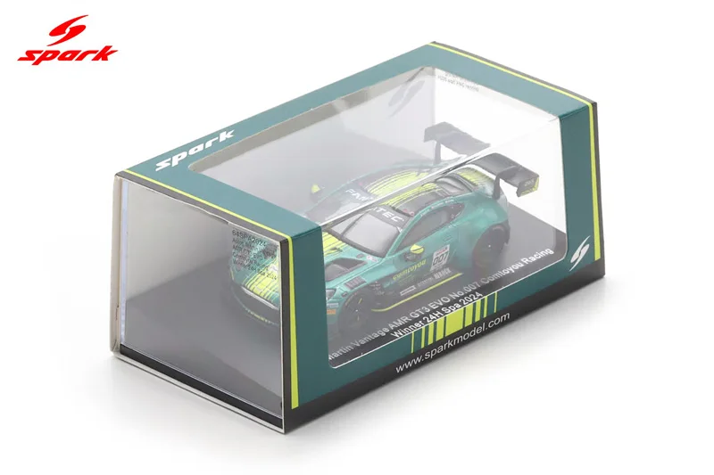 Spark 1:64 HAAS VF-25 / Deloitte / LEON PYRAMID / VANTAGE AMR GT3 EVO Die-Cast Car Model Miniature Gifts