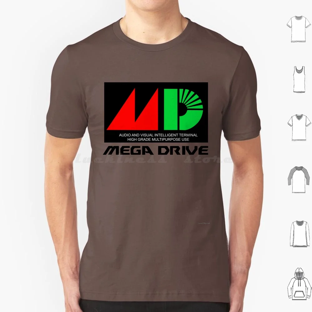 Mega Drive T Shirt 6xl Cotton Cool Tee Genesis Mega Drive Dreamcast Master System Snes Retro