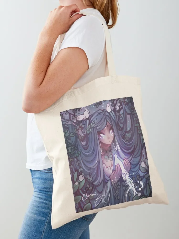 Moon Goddess Tote Bag large size bags shopper bags Canvas shoulder bag custom tote bag