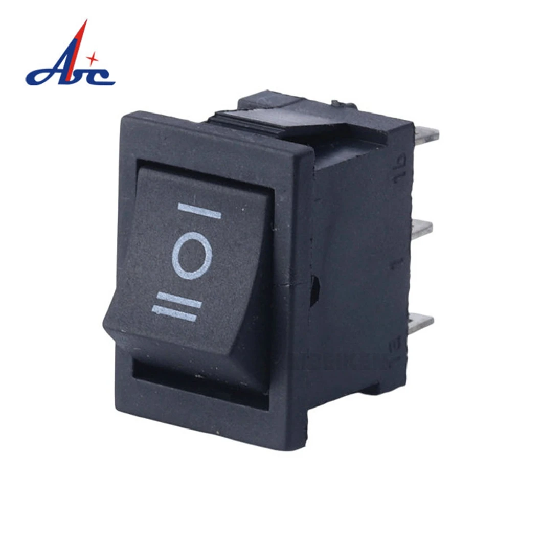 12V 220V 15*21.2mm Switch KCD3 Boat-Shaped Rocker Power Button 250V On-Off With Light Tumbler Boat Switch