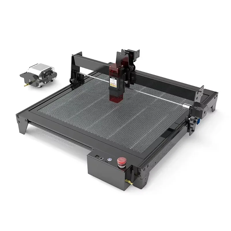 آلة النقش والقطع بالليزر الأوتوماتيكية المنزلية K1-40W وظيفة دورية الحافة الأوتوماتيكية مناسبة للجلد القماشي #1