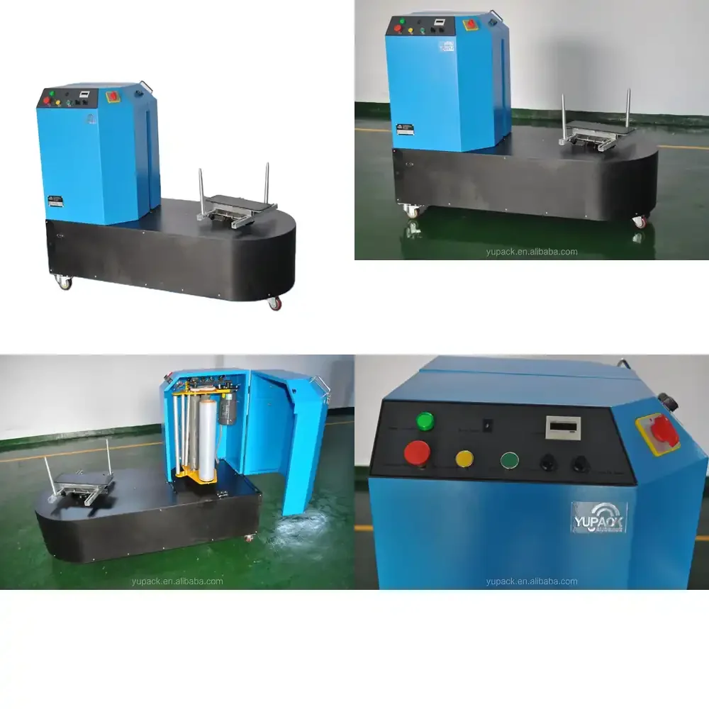

XL-01 Model Automatic Stretch Film Wrapping Machine for Luggage/Baggage for Food Paper Case Foil Pouch Packaging
