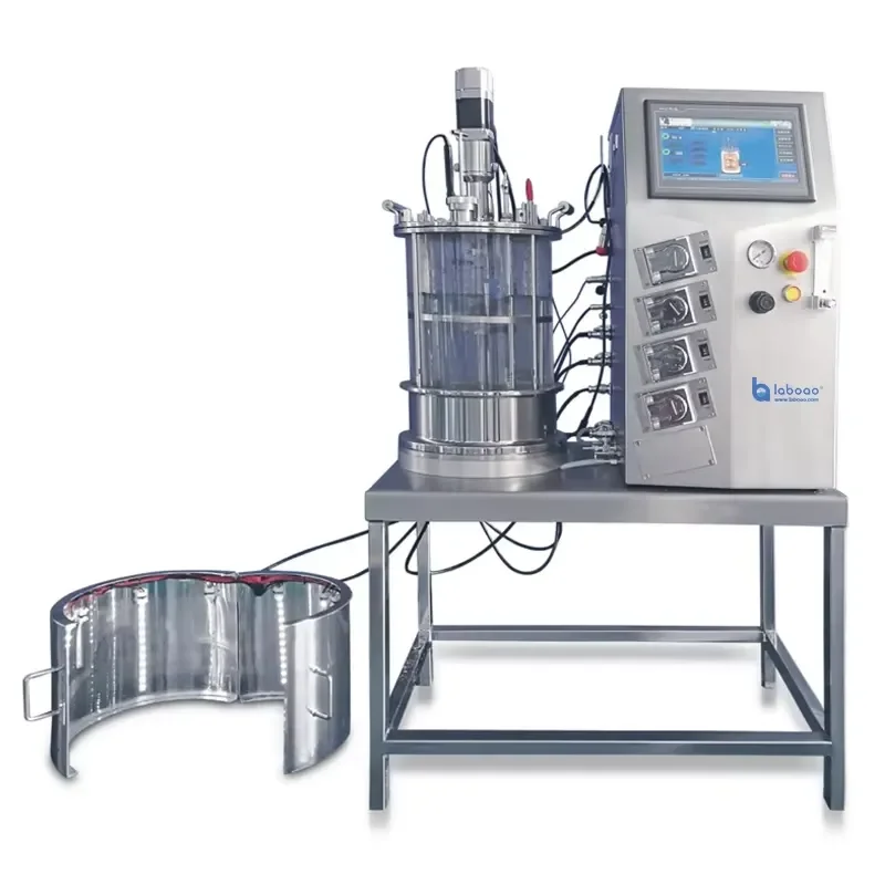 for  LBR-GCL Series Stainless Steel Tank Reactor Plant Cell Illumination Bioreactor Control Pressure Vessel Motor