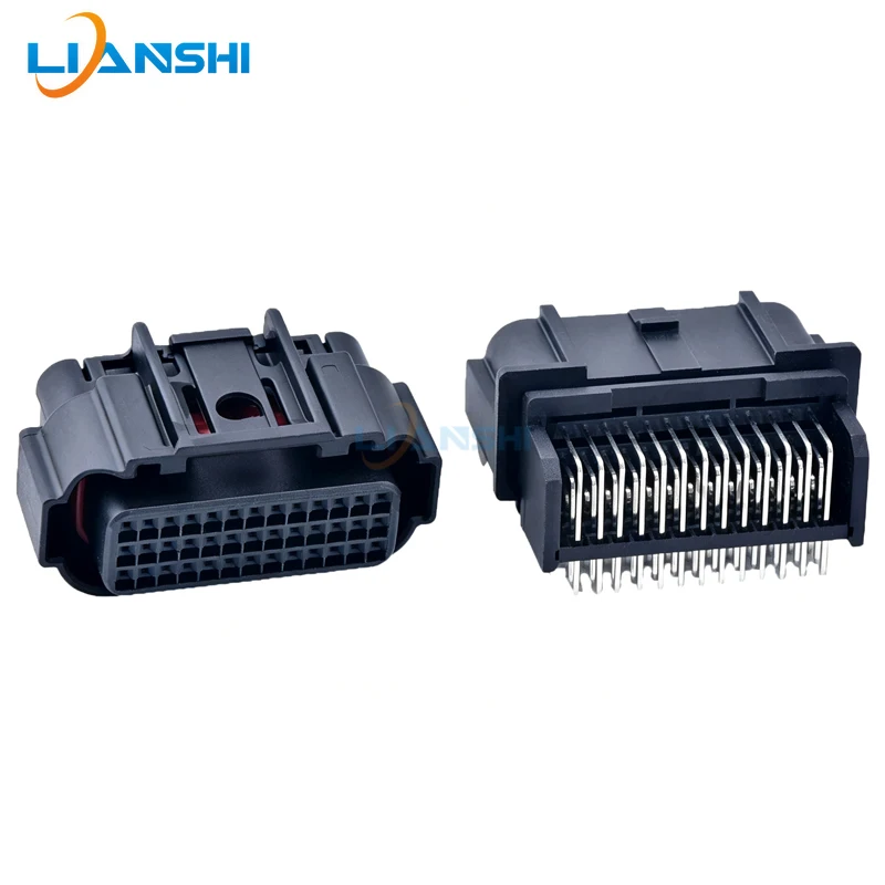 39Pin DJ7392Y-0.6-21 Sealed Female Connector Kit w/Terminals For Car Engine ECU Control Module Vehicle System Wiring Harness Set