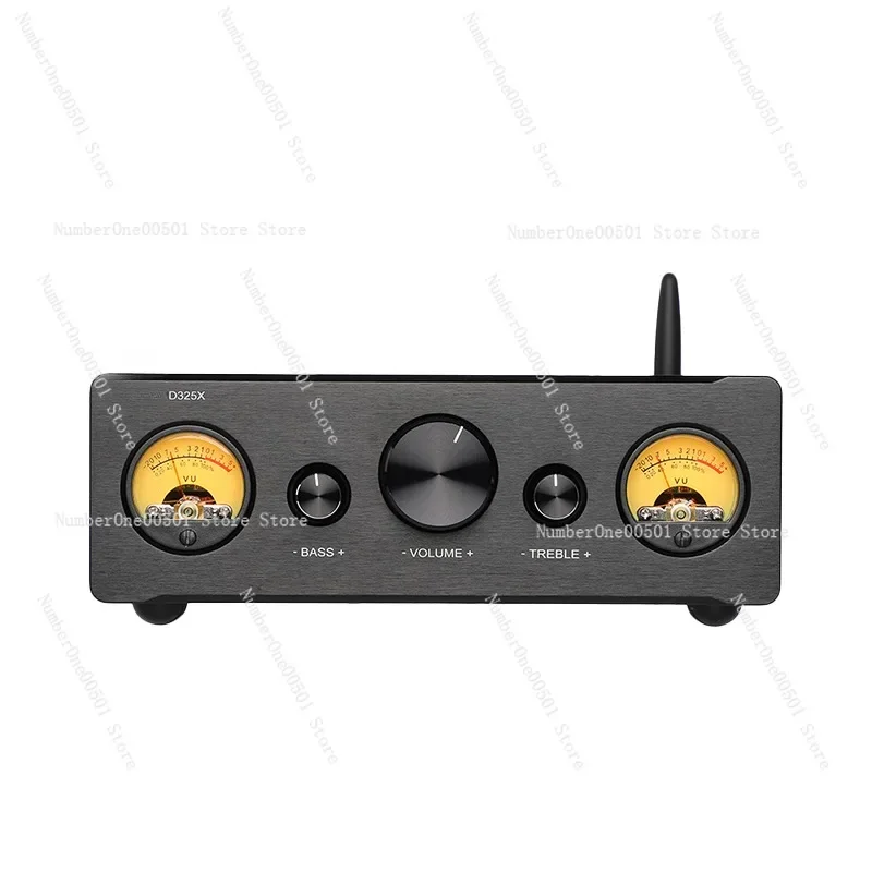 D325X High Power TPA3255 Dual Channel Balanced Digital Bluetooth 5.1 Power Amplifier Meter Through Remote Control