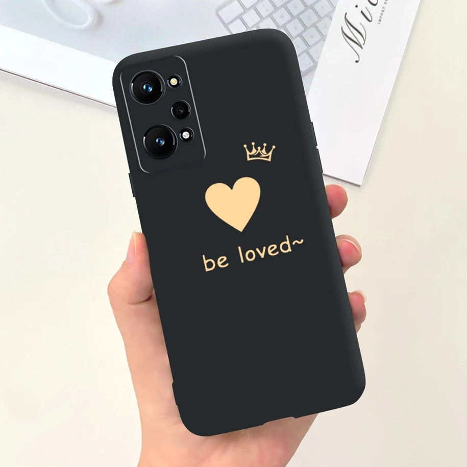 For Realme GT Neo 2 Case Lovely Duck Cat Dinosaur Liquid Silicone Soft Phone Cases For Realme GT Neo 3T Neo2 GT2 Protector Cover