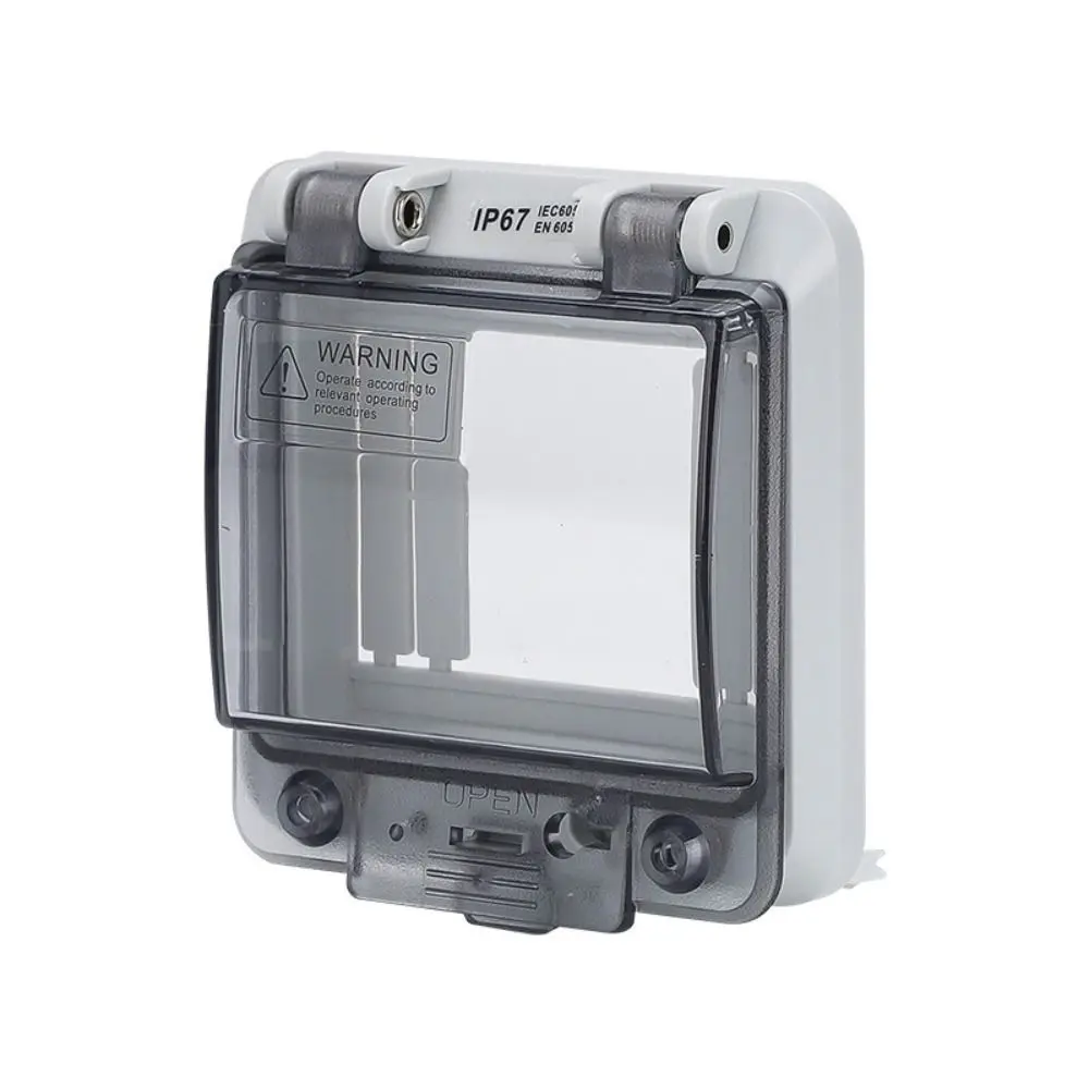 Transparent Transparent Protective Cover IP67 Rated Waterproof Circuit Breaker Box Protective Electric Junction Box