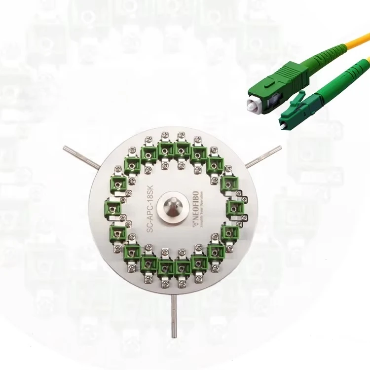 

SC-APC-18SK 18-позиционное полировальное приспособление Sc Jig Holder Разъем Волоконно-оптическое полировальное приспособление