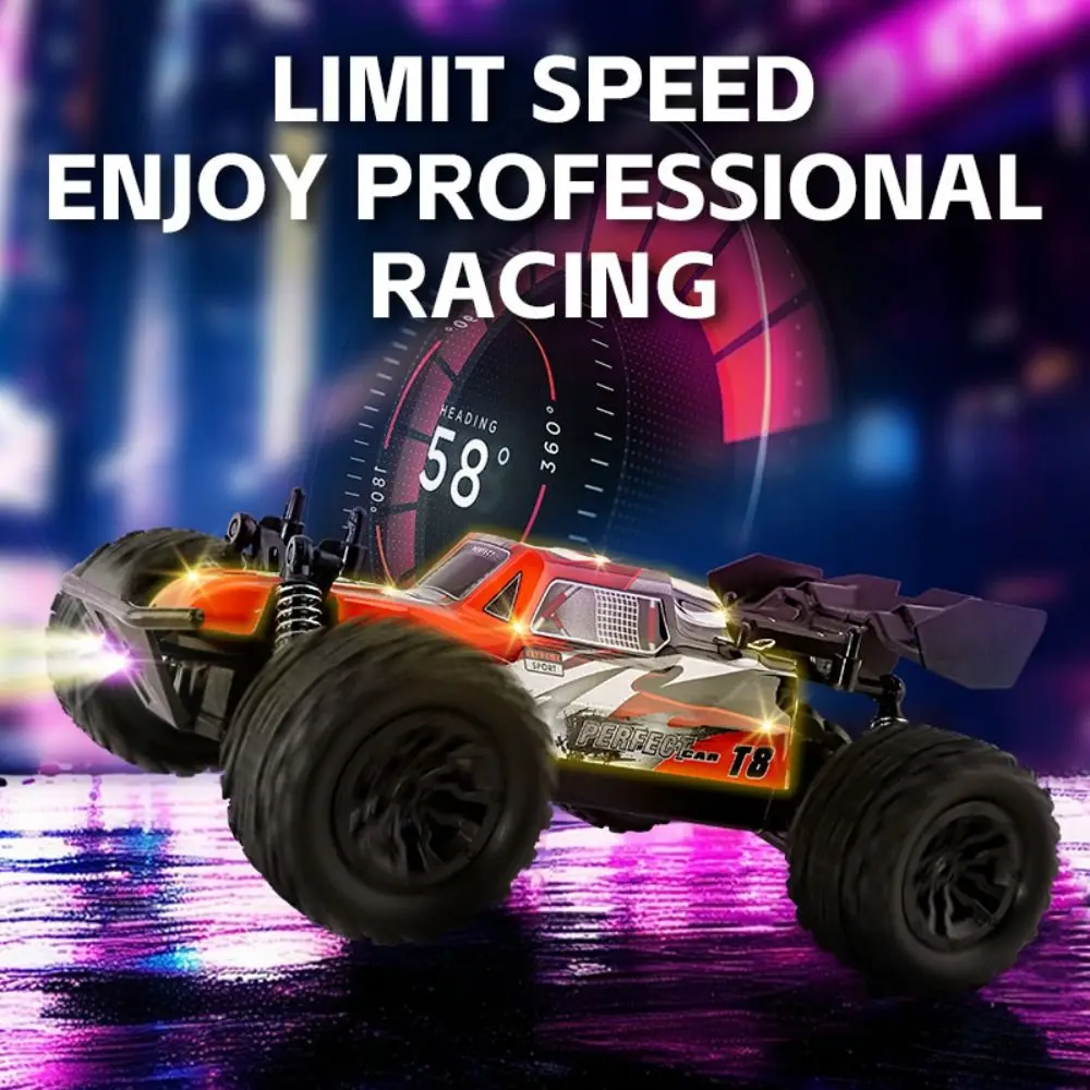 

High Speed Climbing Off-road Cars Off Road Rechargeable Remote Control Car Model With lights Adjustable Speed