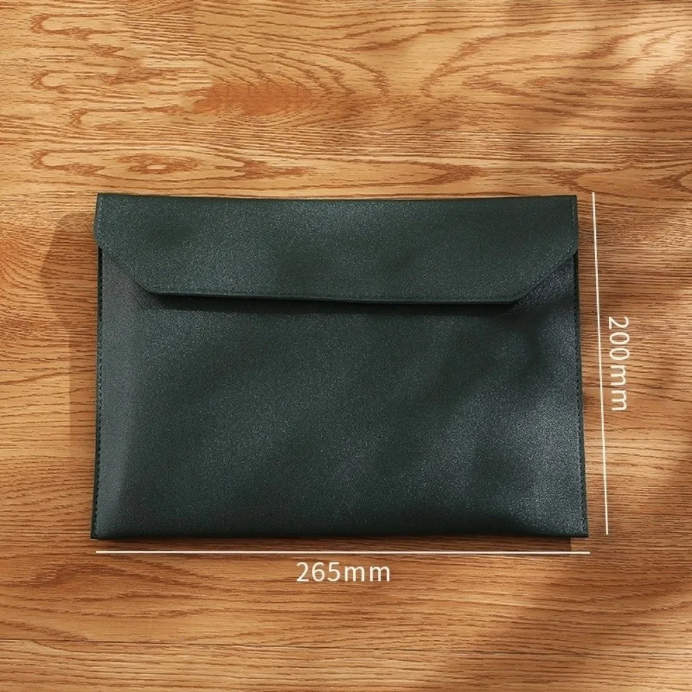 

Портативная папка для файлов из искусственной кожи, водонепроницаемый деловой портфель большой емкости, многофункциональная сумка для хранения документов