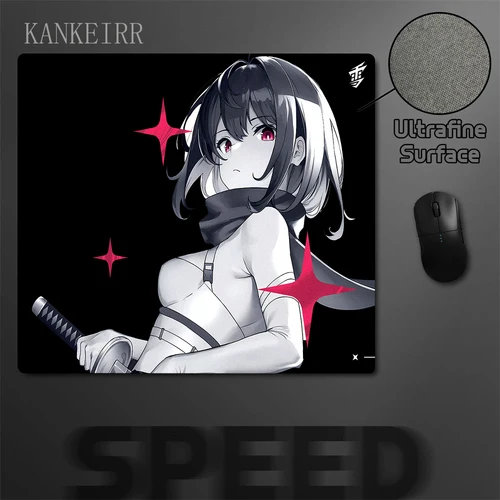 Imagen 2 del producto Alfombrilla de ratón profesional para Gamer, accesorio Premium para e-sports, YUki Aim, para juegos, Balance de juegos, para ordenador, teclado, XL, 45x40CM