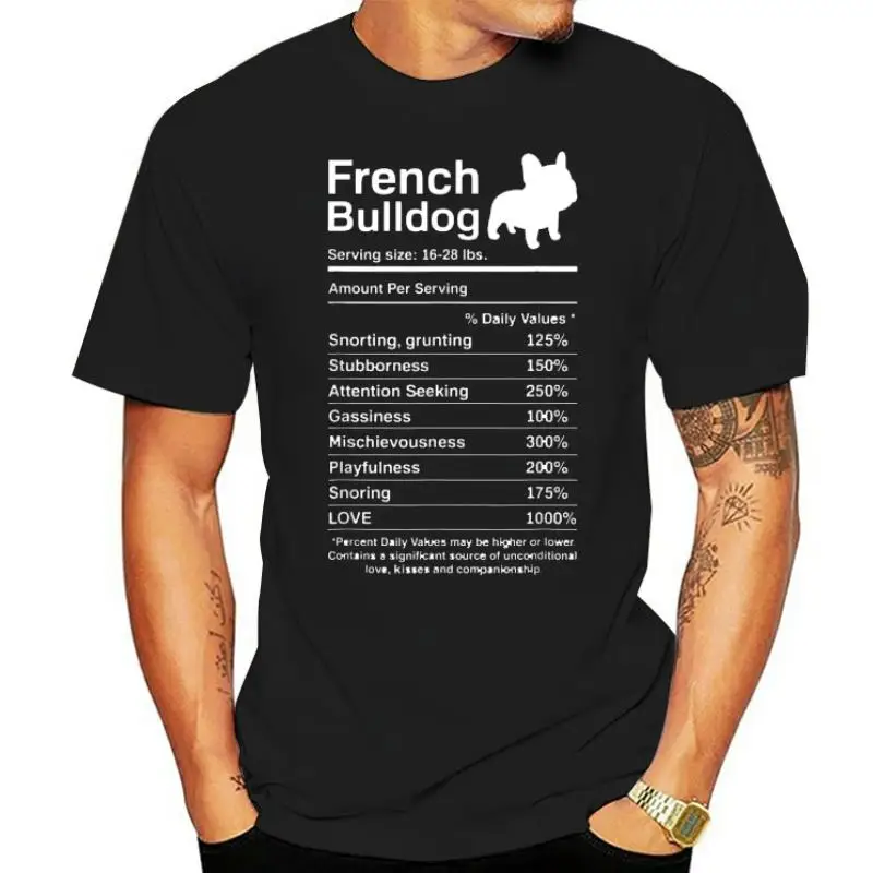 Printed Long Sleeve Hoodies Discount Sportswears Student Sweatshirts French Bulldog Facts Nutrition Funny Frenchie Lover Gift