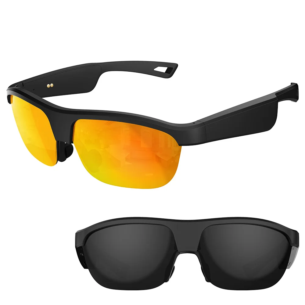 Outdoor Anti UV Sports Glasses Smart Bluetooth Calling G02 IP65 Waterproof Sun Sunglasses Men Women Goggles Cycling Driving