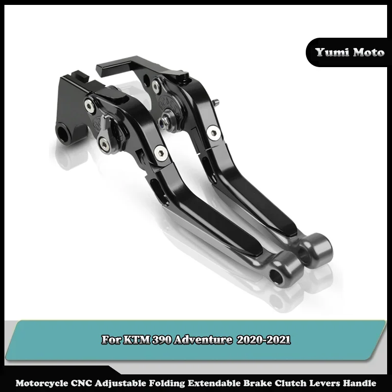 

Motorcycle Folding Adjustable Brake Clutch Levers Handlebar For KTM 390 Adventure 2020-2021