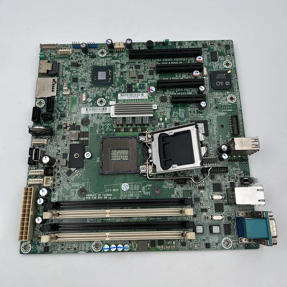 For HP ProLiant ML110 G7 LGA1155 Server Motherboard With I/O Shield 625809-001 644671-001 view 3