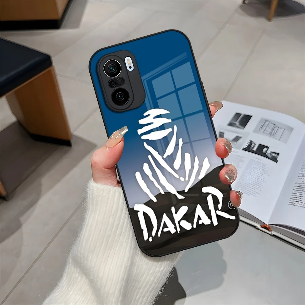 Dakar rally logo Phone Case for Redmi 12c 13c 12 13 Note 13 Pro Plus 11 12 Pro 10 11s 12s Tempered Glass Cover