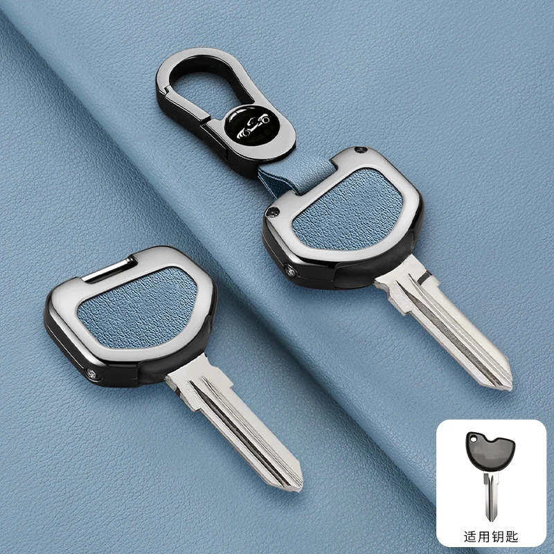 Suitable for Piaggio Vespa motorcycles Leather key holders for Gilera VTE125 GTV250 300 MP3 500 models Keychain accessories