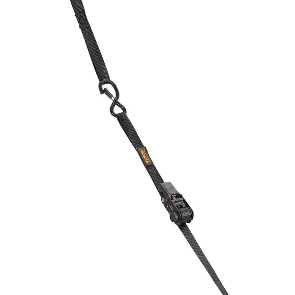 

VEVOR Ratchet Tie Down Straps (4PK), 2200 lb Max Break Strength, Includes 4 Premium 1' x 15' Rachet Tie Downs with Padded Handle
