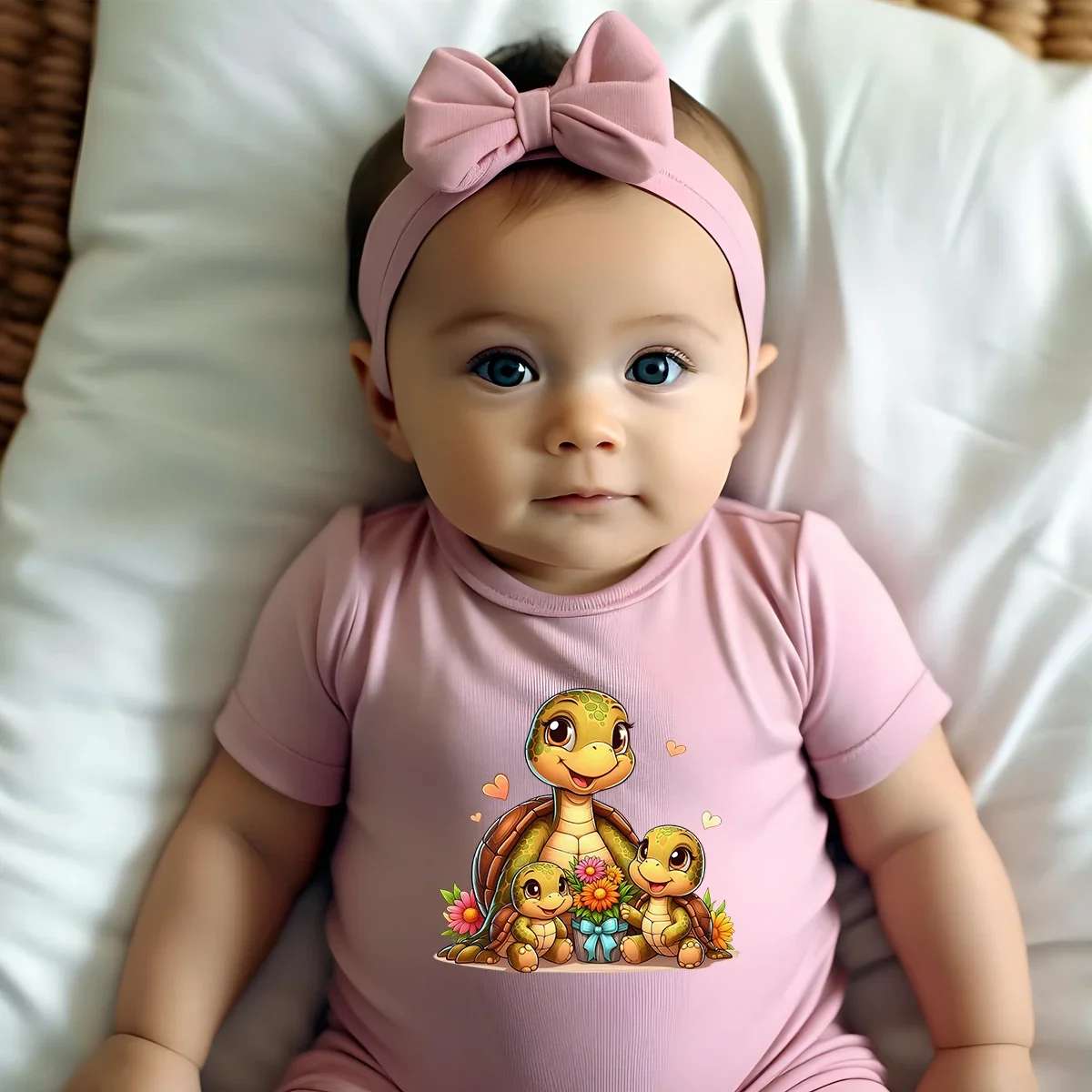 100% Cotton Onesie Happy Father's/ Mother's Day Print Bodysuit Comfortable Cloth for Baby Jumpsuit for 0 To 12 Months Newborn