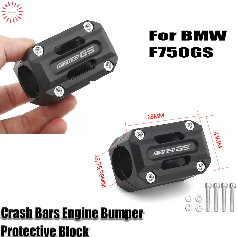 

Engine Bumper Crash Protection For BMW F750GS GS F750 Accessories Guard Crash Bars Engine Bumper Protective Block Motorcycle