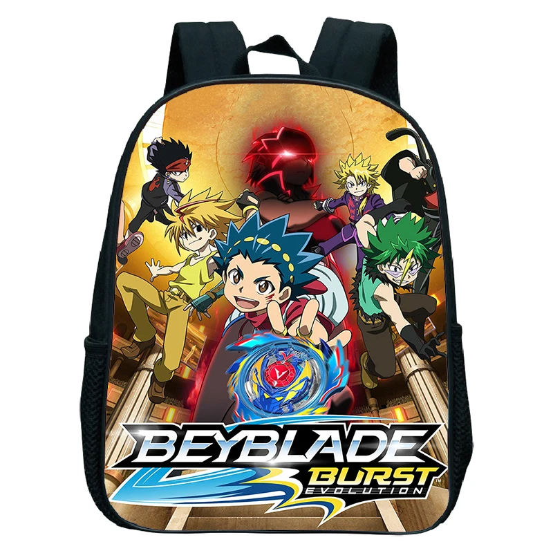 Anime Beyblade Print Kids Backpack Waterproof Children School Bags Boys Girls Mini Kindergarten Backpack Back To School Gifts