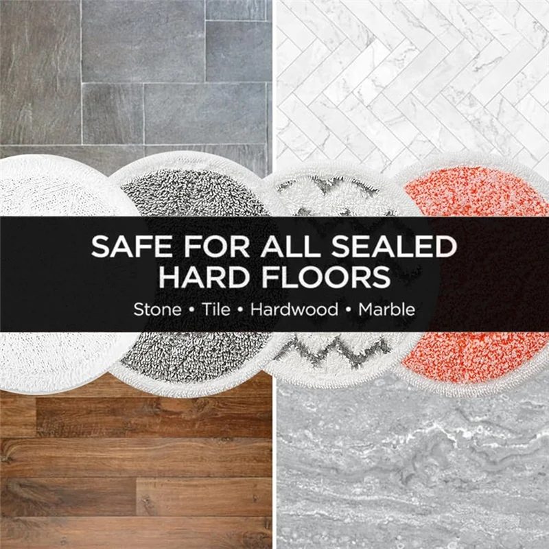 

SOFT-10 шт. 3897A подушечки для швабры замена для Bissell Spinwave 3897A, 3712, 3712 Вт паровые вращающиеся подушечки для швабры деталь No 1641112