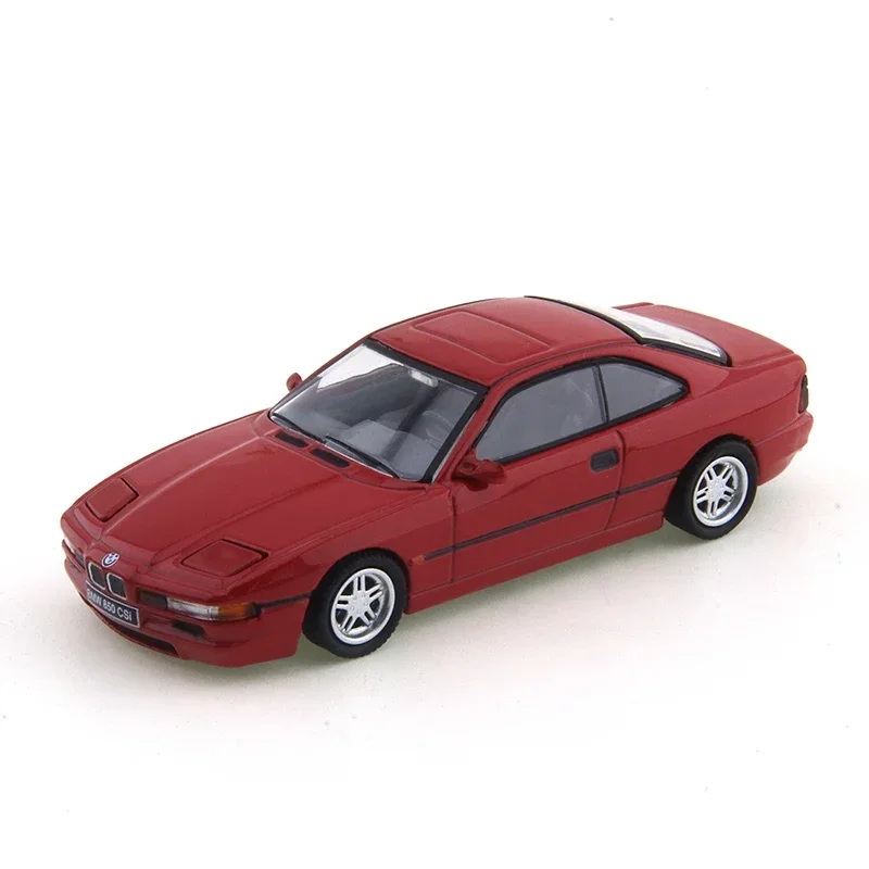 الظل/DCT 1/64 BMW 850CSi التمديد ضوء سيارة ألعاب مصنوعة من خليط معدني سيارة دييكاست نموذج معدني الاطفال عيد الميلاد دمى هدايا للأولاد