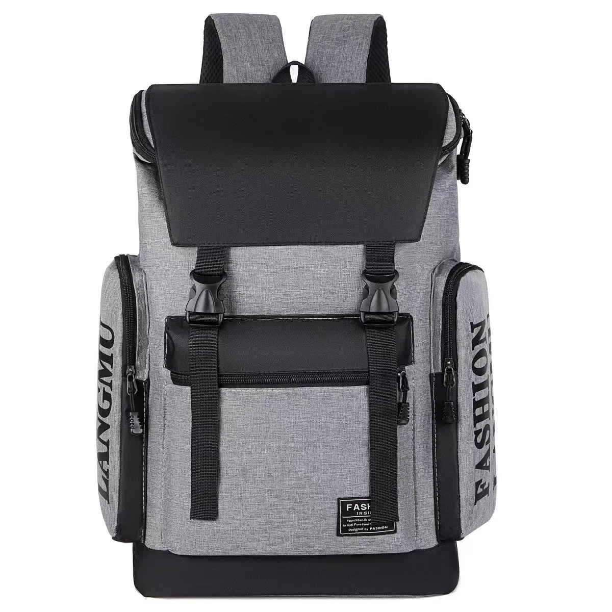 Large Capacity Backpack - Unisex School Bag for Men & Women, Durable Travel Backpack for Outdoor Activities