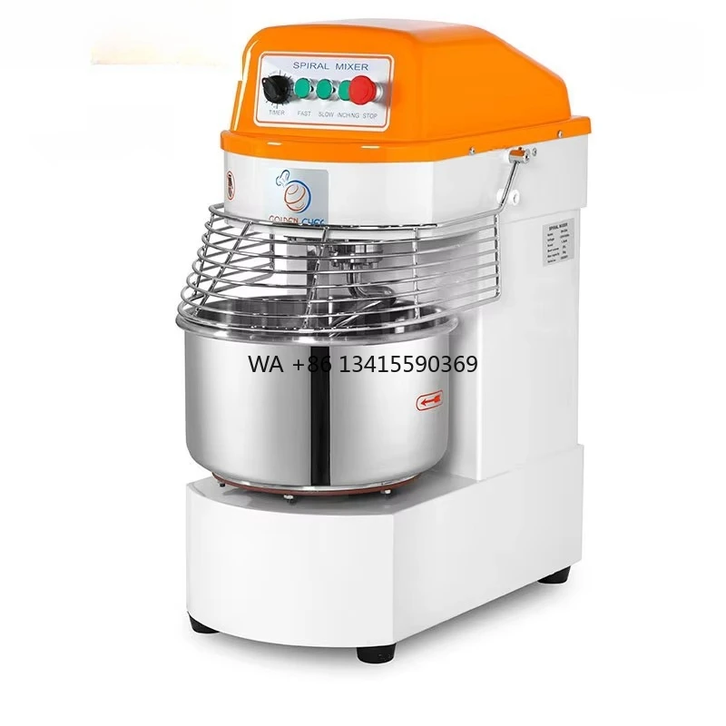 

5kg 8kg 10kg 12kg 15kg 20kg 25kg 50kg 100kg Kneader Pizza Dough Bakery Flour Mixer Machine Spiral Mixer Bread Dough Mixer