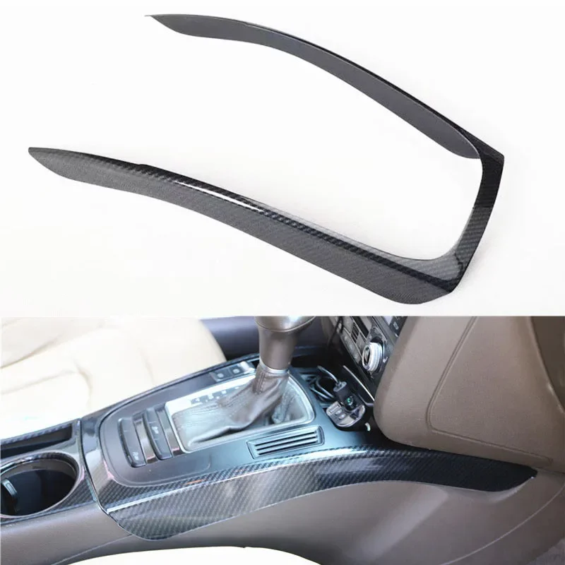 For Audi A5 2008-2016 Wooden Color  Interior Air Vent Outlet Cover  Central Control Trim Sticker Car Styling Accessories